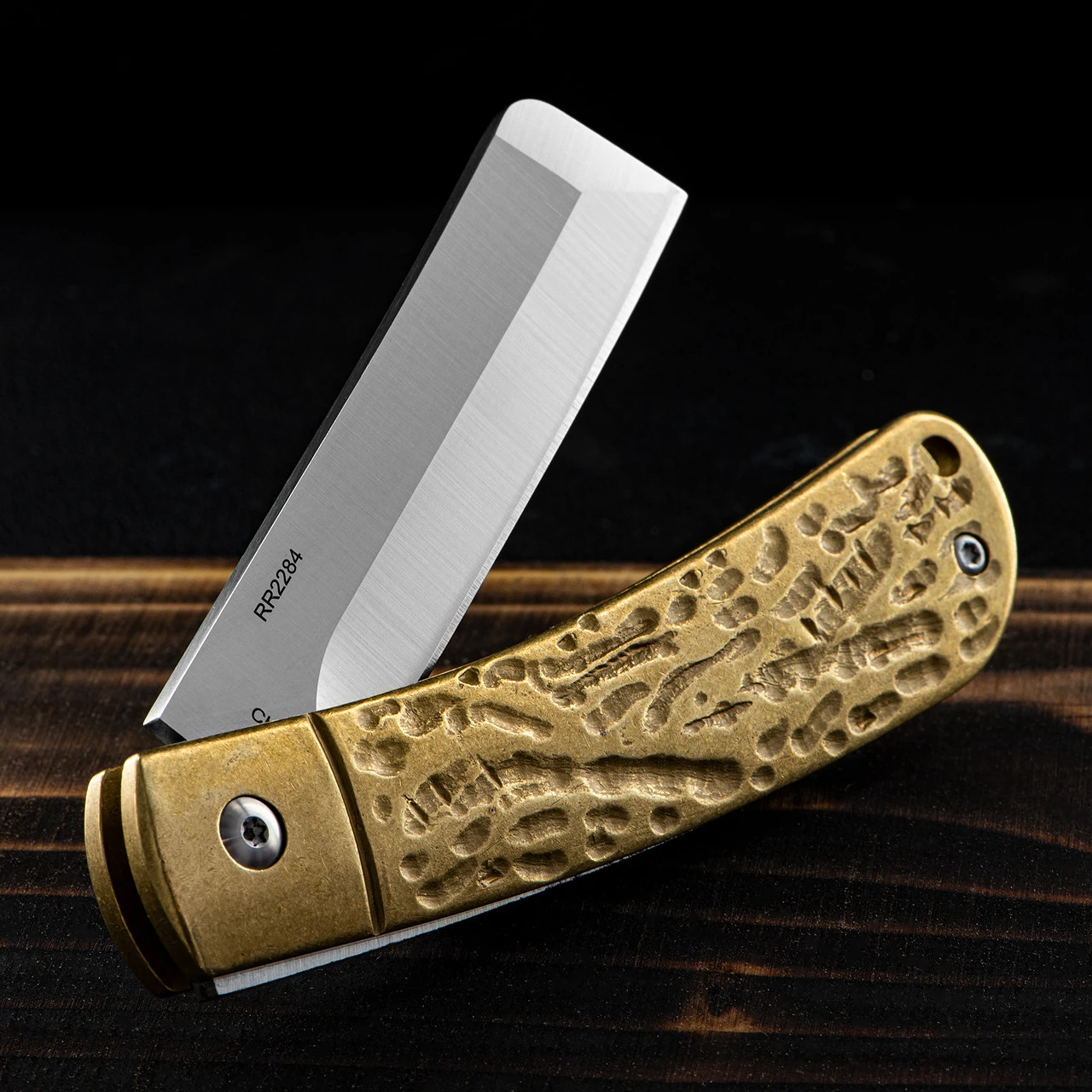 Rough Rider APTA Folder Brass Chisel 3 Rough Rider APTA Folder Brass Chisel - Image 3