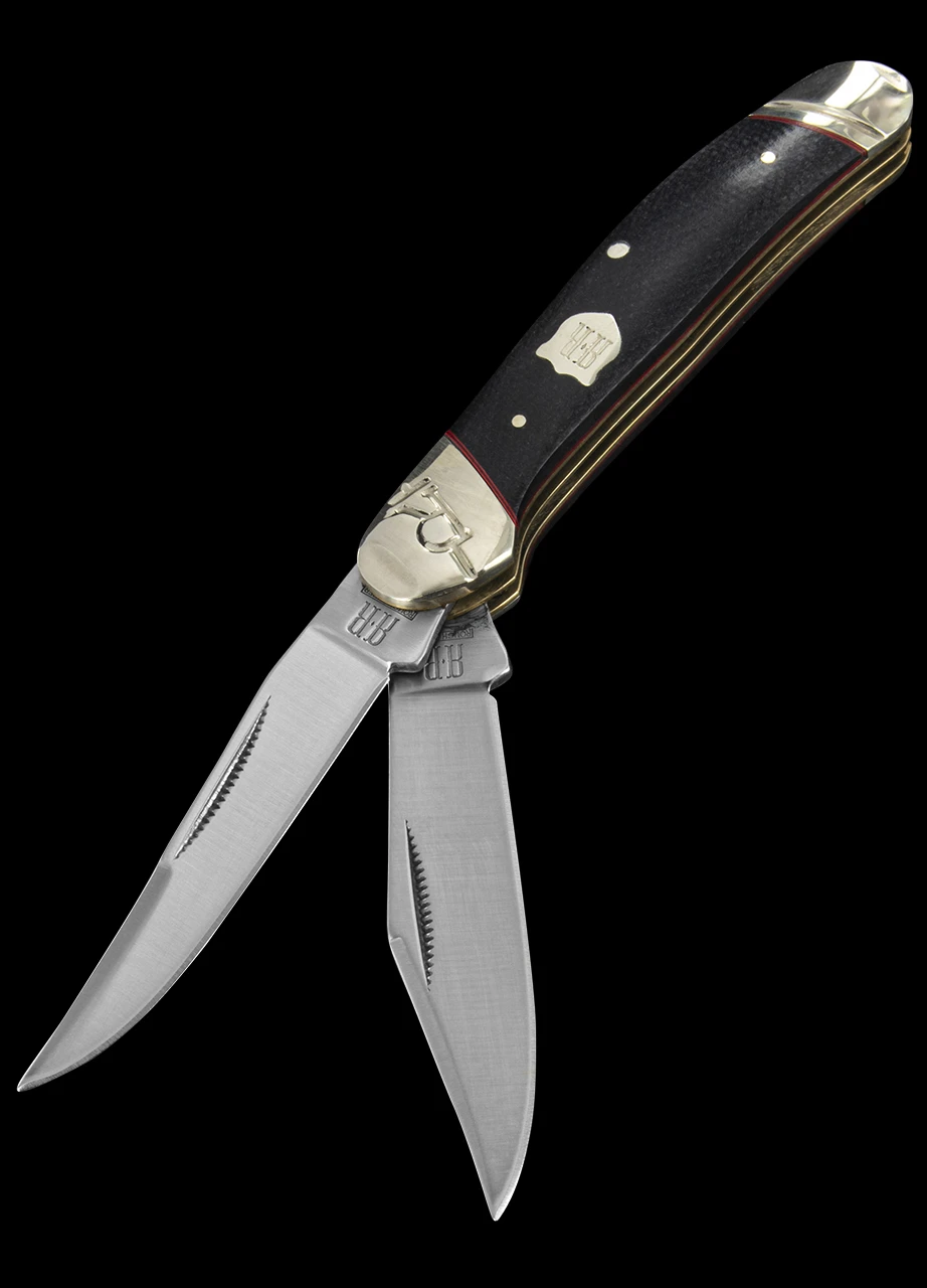 Rough Rider Highland BLACK MICARTA COPPERHEAD 1 Rough Rider Highland BLACK MICARTA COPPERHEAD