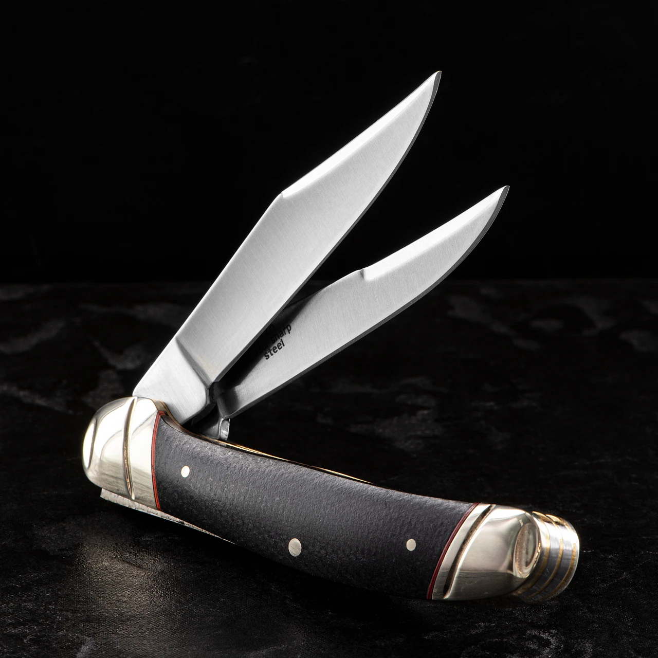 Rough Rider Highland BLACK MICARTA COPPERHEAD 3 Rough Rider Highland BLACK MICARTA COPPERHEAD - Image 3