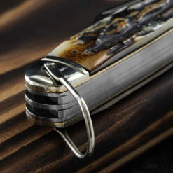 Rough Rider Kamp King Cinnamon Folding Knife -SurvGear Shop RR2424.1 70088.1685442924