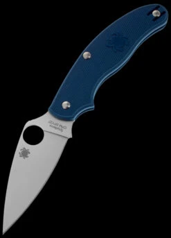 Spyderco UK Penknife Lightweight Dark Blue CPM SPY27 9 Spyderco UK Penknife Lightweight Dark Blue CPM SPY27 -SurvGear Shop SC94PCBL 32877.1694442612