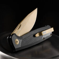 SOG Terminus Slip Joint LTE Carbon Gold -SurvGear Shop SOGTM1007BX.2 97149.1654616525.1280.1280 42570.1654699475