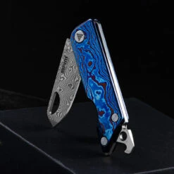 SRM Damascus Slip Joint -SurvGear Shop SRM6435TL 63800.1663067896