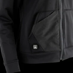 TAD Women Aeon CT Hoodie Black -SurvGear Shop TAD AEON BLKdet4 97702.1642075595