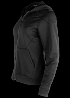 TAD Women Aeon CT Hoodie Black -SurvGear Shop TAD AEON BLKdet 69903.1642158854
