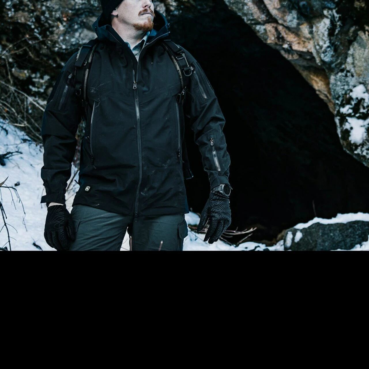 TAD Stealth Hoodie LT Patched Black 5 TAD Stealth Hoodie LT Patched Black - Image 5