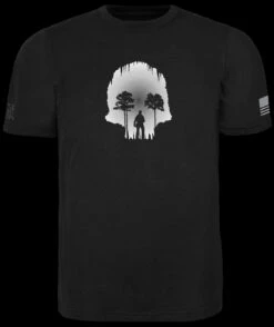 TAD Skull Cave T-Shirt Black -SurvGear Shop TAD T SKUCAV BK S 14971.1630661754