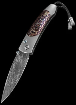 William Henry B05 Dark Fire Folding Knife 12 William Henry B05 Dark Fire Folding Knife -SurvGear Shop WH B05 DARKFIRE 03824.1686229113