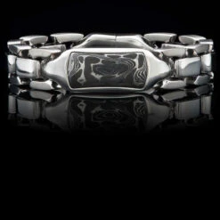 William Henry BR24 Damascus Identity 7 William Henry BR24 Damascus Identity -SurvGear Shop WH BR24 DAM LGdet2 43159.1640010801