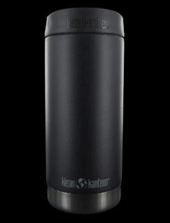 Klean Kanteen TKWide Insulated (355ml) Café Cap -SurvGear Shop WIT K12TKWPCC BKdet1 84274.1612456487