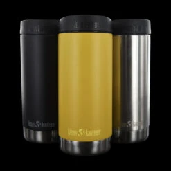 Klean Kanteen TKWide Insulated (355ml) Café Cap -SurvGear Shop WIT K12TKWPCC BKdet2 54396.1612456490
