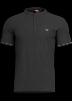 Pentagon Levantes Henley Stripes T-Shirt -SurvGear Shop blacktripes 39612.1666167099