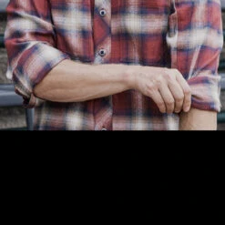 TAD Sanction FX Shirt Cinder Plaid -SurvGear Shop cinder3 95684.1675163079