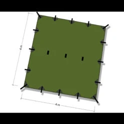 DD Hammocks 4 X 4 Tarp -SurvGear Shop dd 011det 27246.1587395103