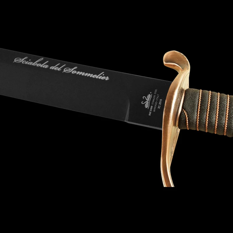 Due Cigni Sommelier Champagne Sabre Bronze/Black 3 Due Cigni Sommelier Champagne Sabre Bronze/Black - Image 3