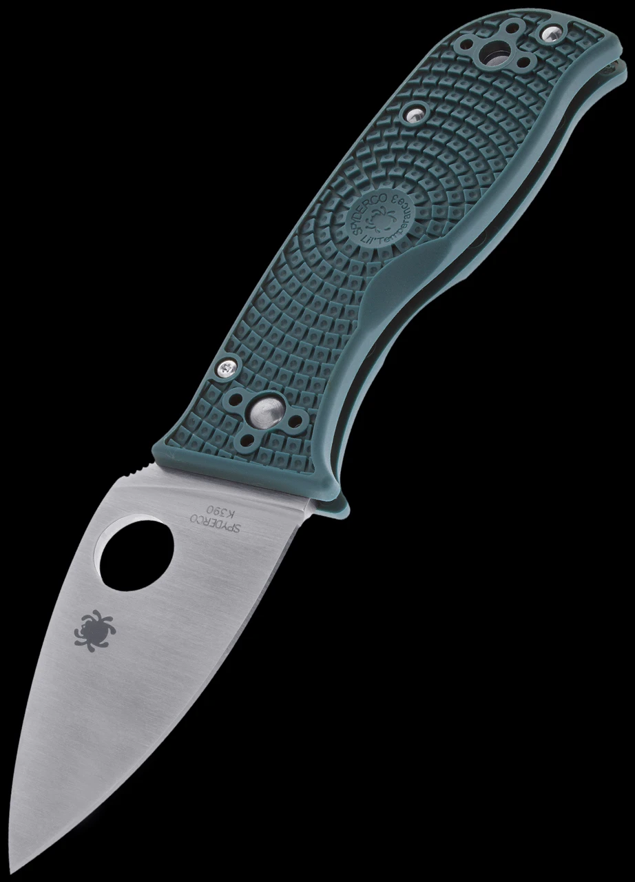 Spyderco Lil' Temperance Lightweight K390 Folding Knife 2 Spyderco Lil' Temperance Lightweight K390 Folding Knife - Image 2