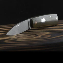 Chris Crawford Custom EDC-B Slipjoint Olive -SurvGear Shop olive5 77325.1687969155