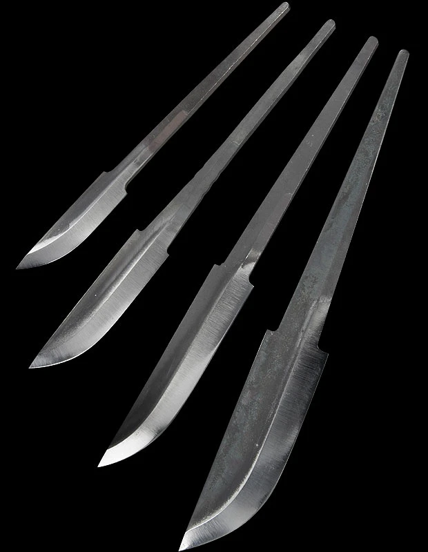 Laurin Progressively Tempered Knife Blank Carbon Steel 1 Laurin Progressively Tempered Knife Blank Carbon Steel