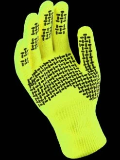 Sealskinz Waterproof All Weather Ultra Grip Knitted Glove Neon Yellow -SurvGear Shop seal 1211401 701 1 71486.1669640680