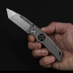 Midgards-Messer Shield Sights Folding Knife -SurvGear Shop shieldsightsdet2 19521.1687854036