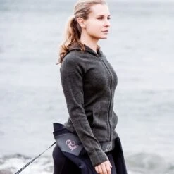 TAD Women Artemis Hoodie Heather Charcoal -SurvGear Shop tad artdet6 45403.1640270197.1280.1280 44794.1640270217