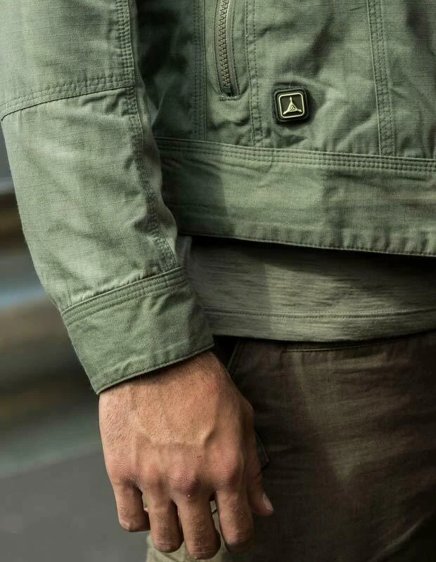 TAD Rogue RS Jacket Patched ME Green 4 TAD Rogue RS Jacket Patched ME Green - Image 4