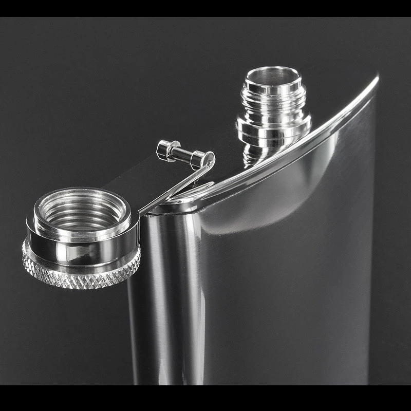 Zippo Polished Hip Flask 1 Zippo Polished Hip Flask